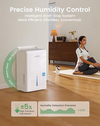 Efficient 80 pint home and basement dehumidifier — photo 5