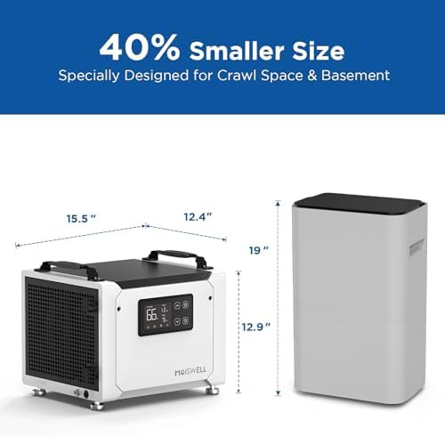 70 pint commercial crawl space dehumidifier — photo 5