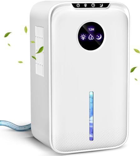 Mini 800 sq. ft dehumidifier with hose