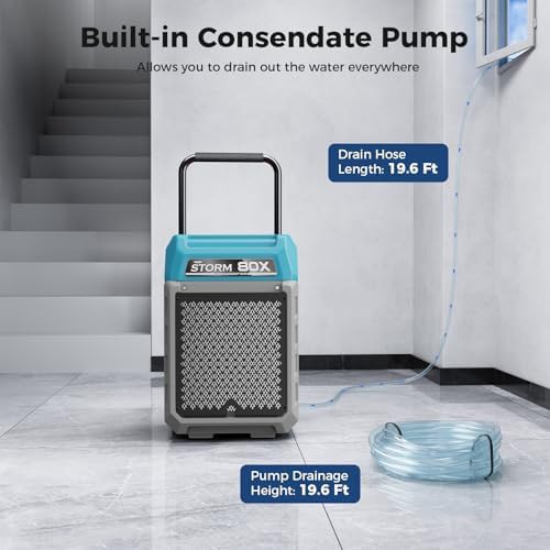 Industrial LGR Commercial Dehumidifier with Pump — photo 3