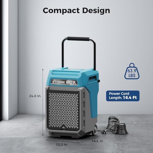 Industrial LGR Commercial Dehumidifier with Pump — photo 5