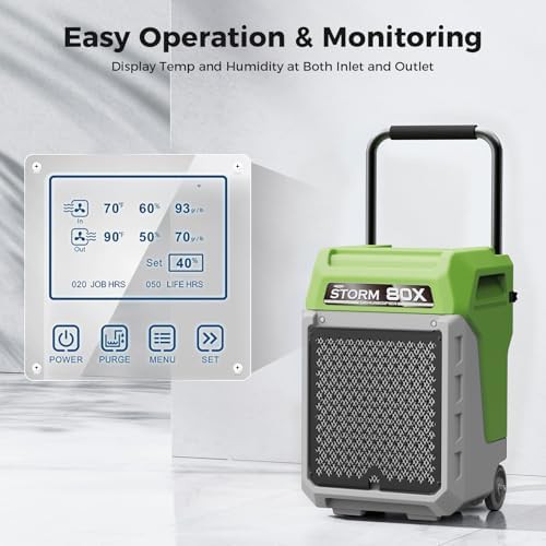 LGR Industrial Dehumidifier with 150 Pint Capacity — photo 4