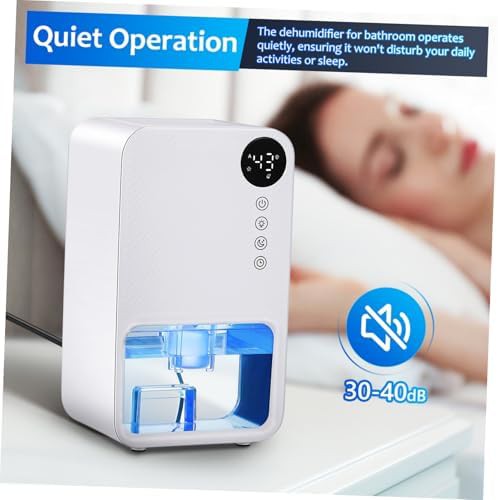 White ABS small bedroom dehumidifier — photo 3