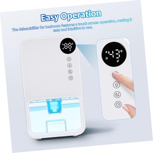 White ABS small bedroom dehumidifier — photo 5