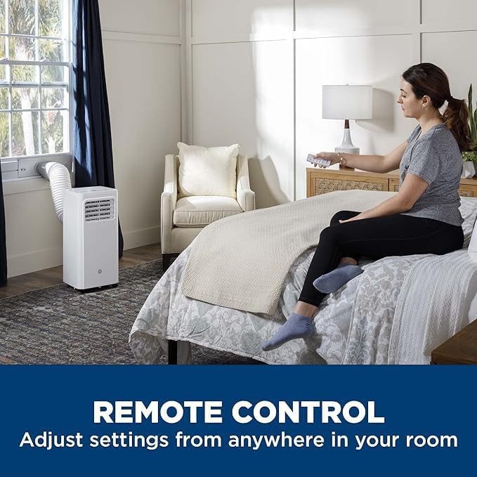 White portable air conditioner with dehumidifier — photo 4