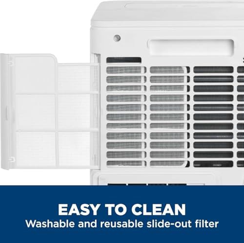 White portable air conditioner with dehumidifier — photo 5