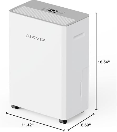 Smart compressor dehumidifier with drain hose — photo 3