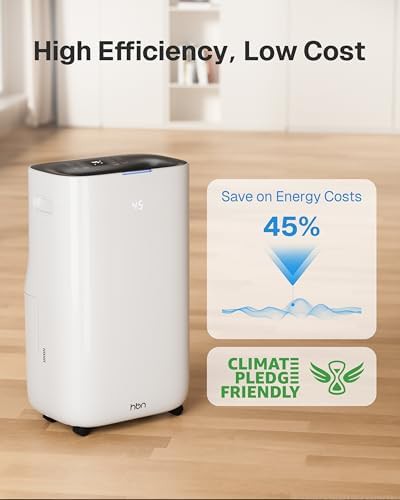 Large Room 80 Pint Dehumidifier with Hose — photo 4