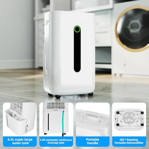 High capacity 80 pint whole home dehumidifier — photo 5