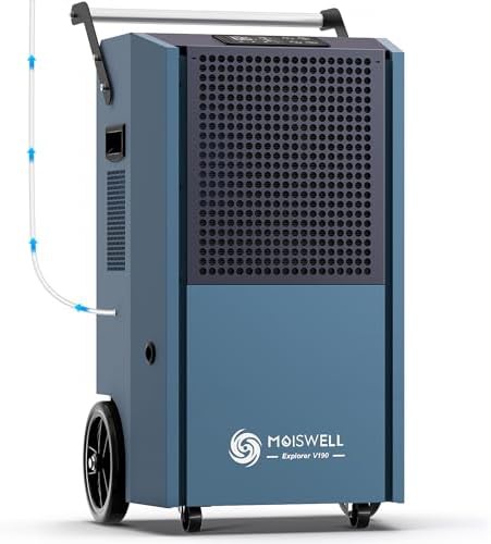 190 pint commercial portable dehumidifier