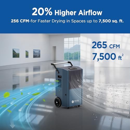 190 pint commercial portable dehumidifier — photo 4