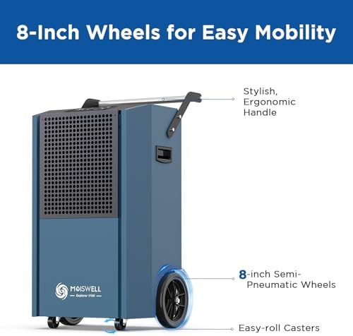 190 pint commercial portable dehumidifier — photo 5