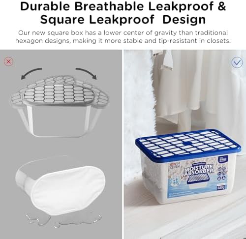 Fragrance free portable moisture absorber boxes — photo 4