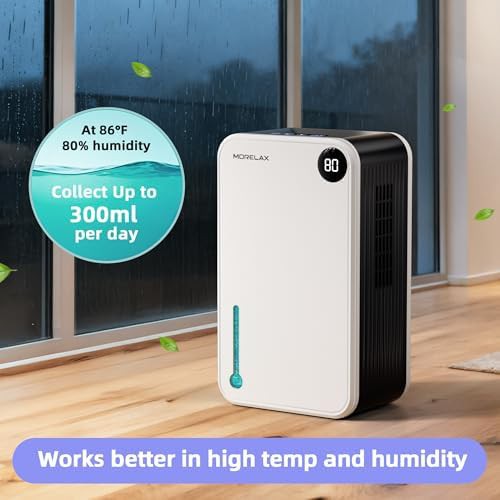 Quiet 75 oz dehumidifier with auto shut off — photo 4