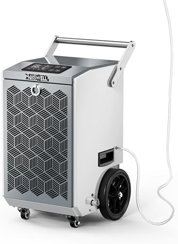 160 pint commercial basement dehumidifier with pump