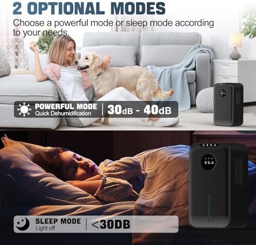 Dual core bathroom dehumidifier 800 sq ft — photo 4