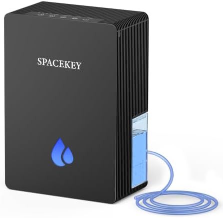 Black dual core aromatherapy dehumidifier