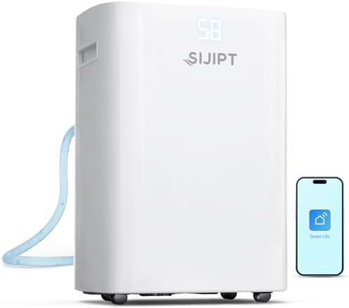 App Controlled Basement Dehumidifier for Large Homes