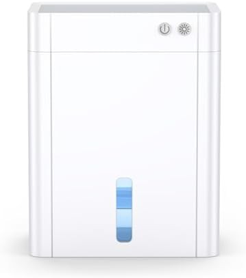 Compact home dehumidifier for thousand foot rooms