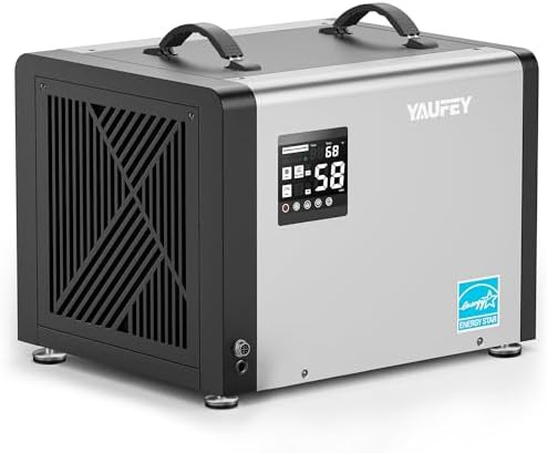 Commercial 70 pint dehumidifier with drain hose