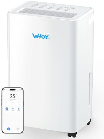 Smart compressor dehumidifier for large spaces