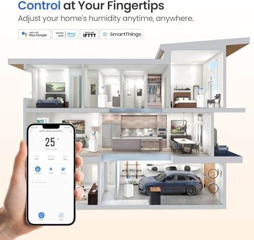 Smart compressor dehumidifier for large spaces — photo 4