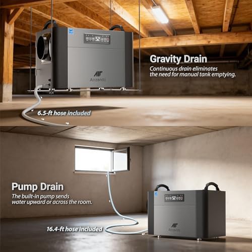 Commercial dehumidifier with built-in pump — photo 3