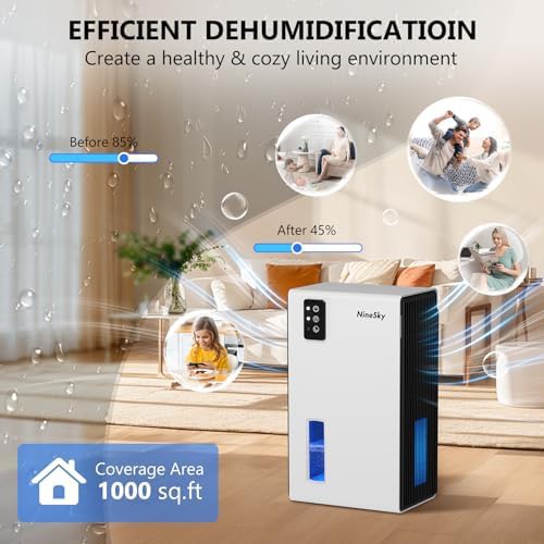 White high capacity dehumidifier 1100 sq.ft — photo 3