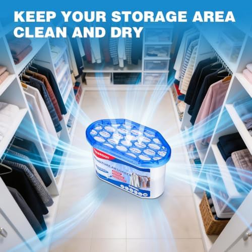 Moisture Absorber Buckets for Closets 16-Pack — photo 3
