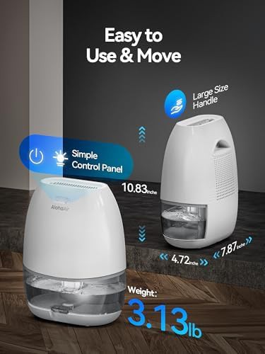 Grey Mini RV and Bathroom Dehumidifier — photo 5