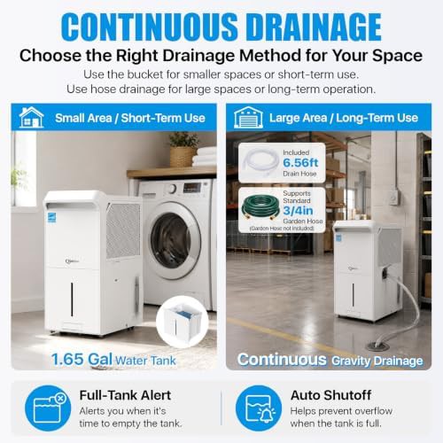 High capacity basement dehumidifier for large spaces — photo 4