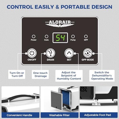 Alorair 70 pints helios mp35 crawl space dehumidifier — photo 5