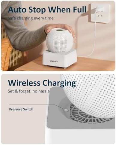Rechargeable wireless mini dehumidifier two pack — photo 3