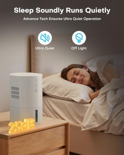 Ultra quiet mini dehumidifier for bedrooms — photo 5