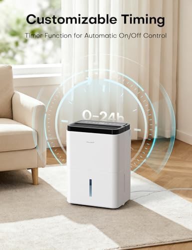 Compressor dehumidifier with continuous drain hose — photo 4