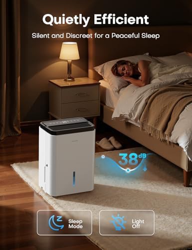 Compressor dehumidifier with continuous drain hose — photo 5