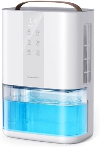 Large dehumidifier with activated carbon filter