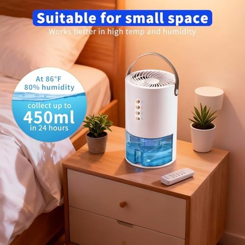 Quiet sixty ounce closet dehumidifier — photo 3