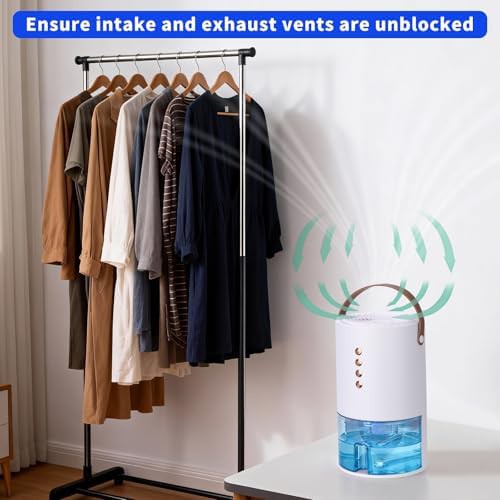 Quiet sixty ounce closet dehumidifier — photo 5