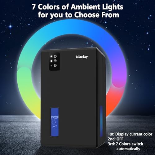 Black home dehumidifier with large water tank — photo 4