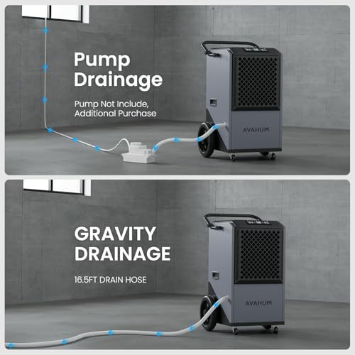 Commercial industrial dehumidifier 320 pint capacity — photo 5