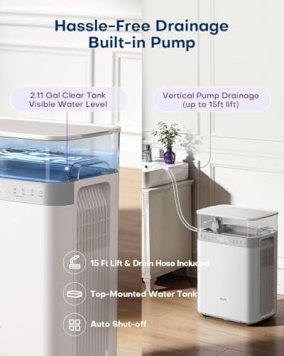 Avylo compressor basement pump dehumidifier — photo 3