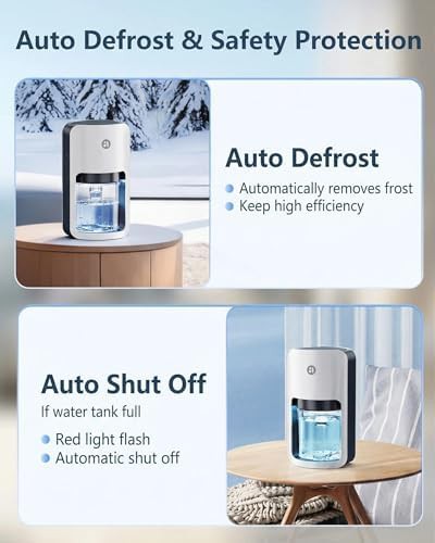 Avylo mini bedroom shut-off dehumidifier — photo 5