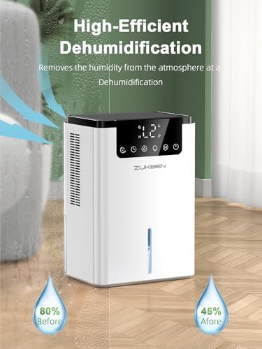 Quiet bedroom dehumidifier with 75 oz tank — photo 4