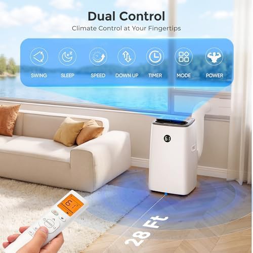 Large room portable AC with dehumidifier — photo 5
