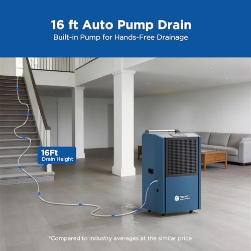 305 pint basement dehumidifier with auto defrost — photo 3