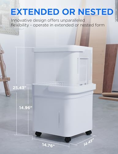 Midea cube 50 pint smart control dehumidifier — photo 4