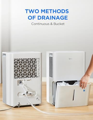 Midea 35 pint basement energy star dehumidifier — photo 4