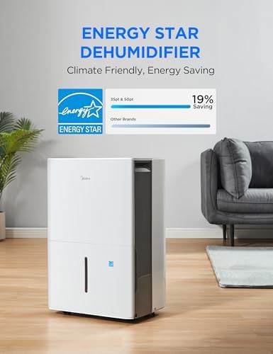 Midea 35 pint basement energy star dehumidifier — photo 5