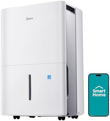 Midea 50 pint basement energy star dehumidifier